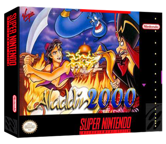 Aladdin 2000 - Box - 3D Image