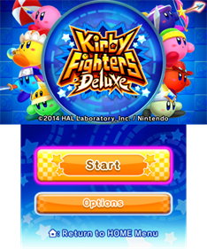 Kirby Fighters Deluxe - Screenshot - Game Title Image