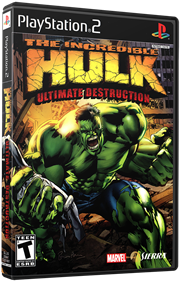 The Incredible Hulk: Ultimate Destruction - Box - 3D Image
