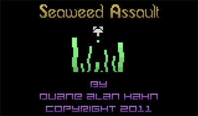 Seaweed Assault - Screenshot - Game Title Image
