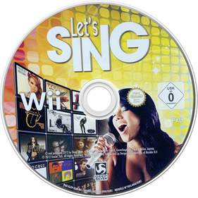 Let's Sing - Disc Image