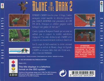 Alone in the Dark 2 - Box - Back Image