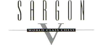 Sargon V: World Class Chess - Clear Logo Image