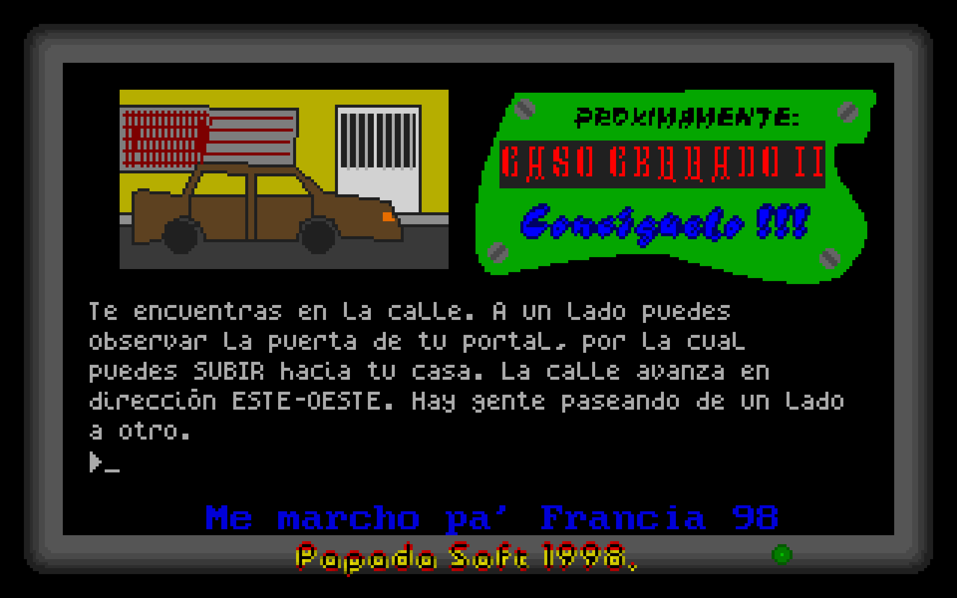 Me marcho pa' Francia 98