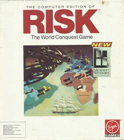 The Computer Edition of Risk: The World Conquest Game - Box - Front Image