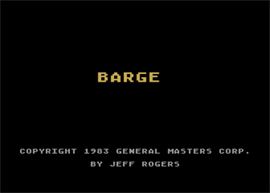 Barge - Screenshot - Game Title Image