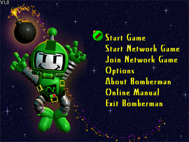 Atomic Bomberman - Screenshot - Game Select Image
