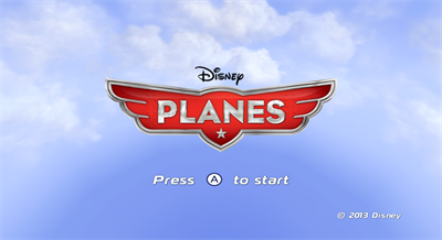 Disney Planes - Screenshot - Game Title Image