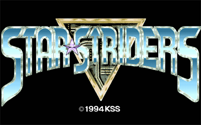 Star Striders - Screenshot - Game Title Image