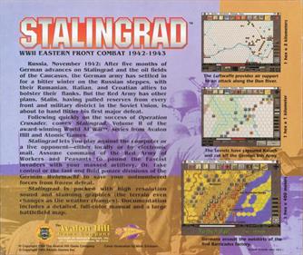 Stalingrad - Box - Back Image