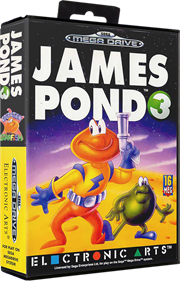 James Pond 3 - Box - 3D Image