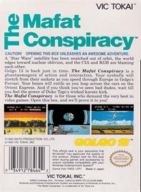The Mafat Conspiracy - Box - Back Image