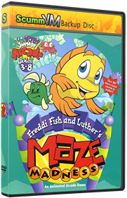 Freddi Fish and Luther's Maze Madness - Box - 3D