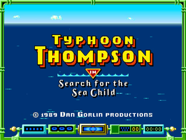 Typhoon Thompson in Search for the Sea Child - Screenshot - Game Title Image