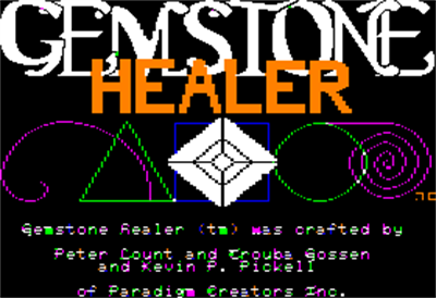 Gemstone Healer - Screenshot - Game Title Image