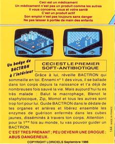 Bactron - Box - Back Image