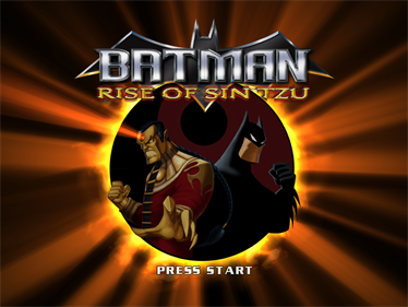 Batman: Rise of Sin Tzu - Screenshot - Game Title Image
