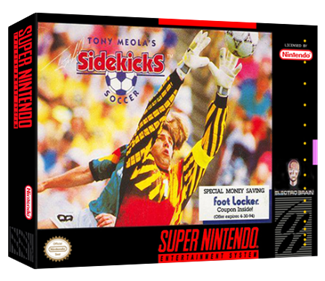Tony Meola's Sidekicks Soccer - Box - 3D Image