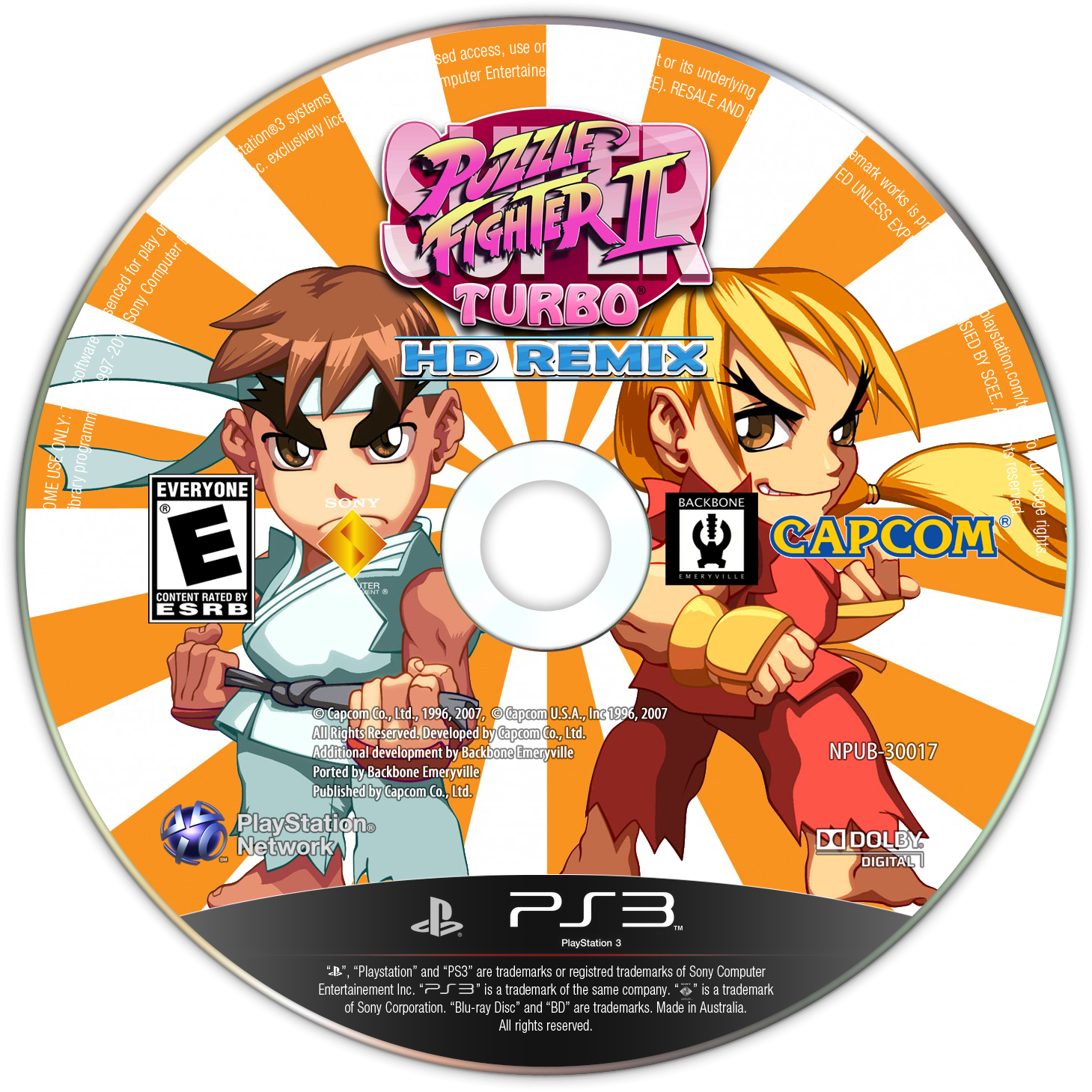 Super Puzzle Fighter Il Turbo Hd Remix - Ps3 Jogo Digital