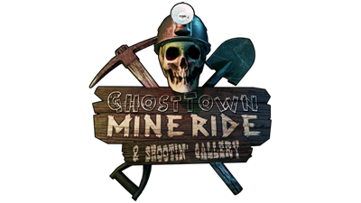 Ghost Town Mine Ride & Shootin' Gallery - Clear Logo Image