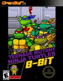 TMNT 8-bit Recolored and Extended - Box - Front Image