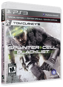 Tom Clancy's Splinter Cell: Blacklist - Box - 3D Image