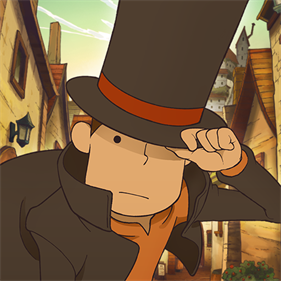 Professor Layton and the Curious Village HD for Mobile - Box - Front Image