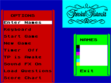 Trivial Pursuit: The Computer Game: Baby Boomer Edition - Screenshot - Game Select Image