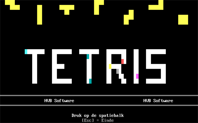 Tetris (1992) - Screenshot - Game Title Image