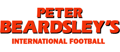 Peter Beardsley's International Football - Clear Logo Image