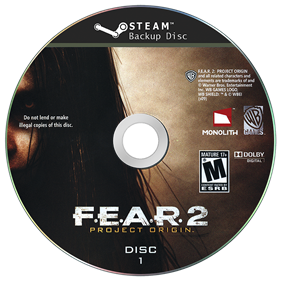 F.E.A.R. 2: Project Origin - Disc Image