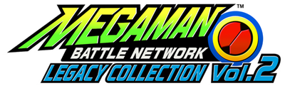 Mega Man Battle Network Legacy Collection Vol. 2 - Clear Logo Image