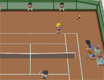 Pro Tennis: World Court - Screenshot - Gameplay Image