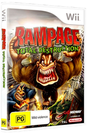 Rampage: Total Destruction - Box - 3D Image