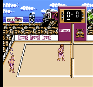 Super Spike V'Ball / Nintendo World Cup - Screenshot - Gameplay Image