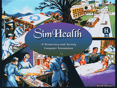 SimHealth: The National Health Care Simulation - Screenshot - Game Title Image