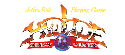 Hydlide II: Shine of Darkness - Clear Logo Image