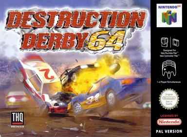 Destruction Derby 64 - Box - Front Image