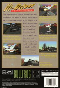 Hi-Octane: The Track Fights Back! - Box - Back Image