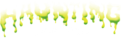 Haunting Starring Polterguy - Clear Logo Image