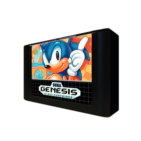 Sonic the Hedgehog - Cart - 3D Image