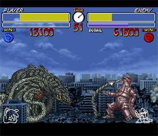 Godzilla: Kaiju Daikessen - Screenshot - Gameplay Image