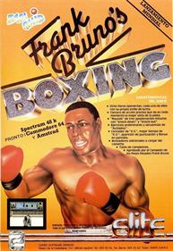 Frank Bruno's Boxing - Advertisement Flyer - Front Image