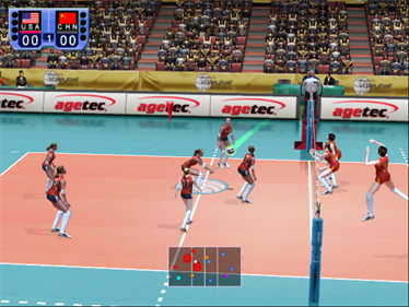 Women's Volleyball Championship - Screenshot - Gameplay Image