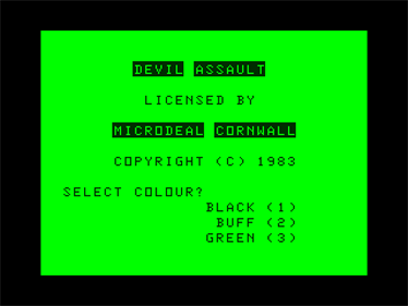 Devil Assault - Screenshot - Game Title Image