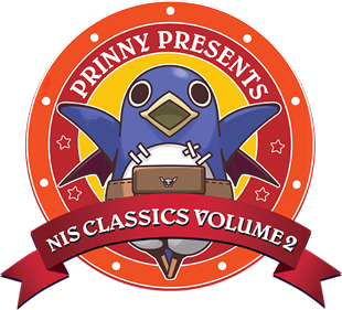 Prinny Presents NIS Classics Volume 2: Makai Kingdom: Reclaimed and Rebound / Z.H.P.: Unlosing Ranger vs. Darkdeath Evilman - Clear Logo Image