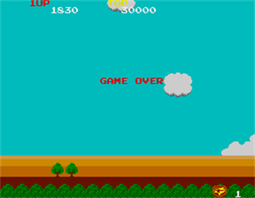 Sky Kid - Screenshot - Game Over Image