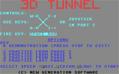3D Tunnel - Screenshot - Game Title Image