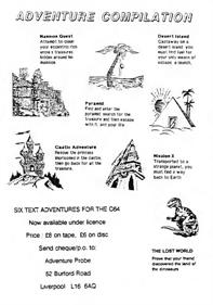 The Castle (Atlas Adventure Software) - Advertisement Flyer - Front Image
