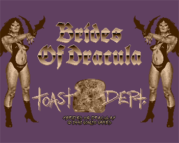 Brides of Dracula - Screenshot - Game Title Image